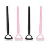 Eyelash Separator Stainless Steel Teeth Portable Cosmetic Brush Mascara Lash Definer with Comb Cover 4pcs