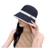 Women's Summer Sun Protection Straw Hat – Breathable, Large Brim, Thin Style Bucket Hat