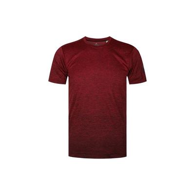Trainings Sport Kurzarm T-Shirt Herren Oberteile Burgunder EC1090