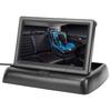 1080P Baby Car Camera, Baby Camera with 4.3  Foldable Monitor, Night Vision, 150 Degrees  Wide View Angle, 360 Degrees