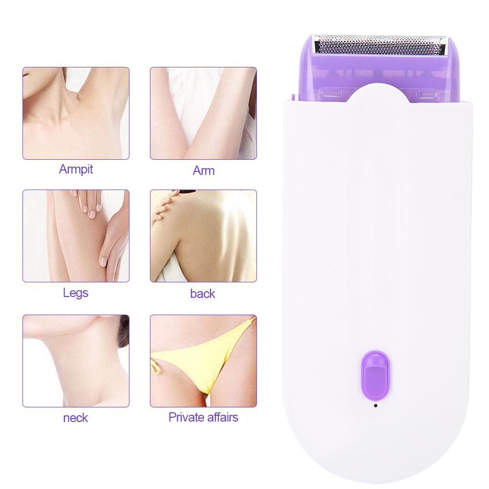 Blue Light Hair Removal Machine USB Charging Plug In Dual Use Women Hair Removal Tools