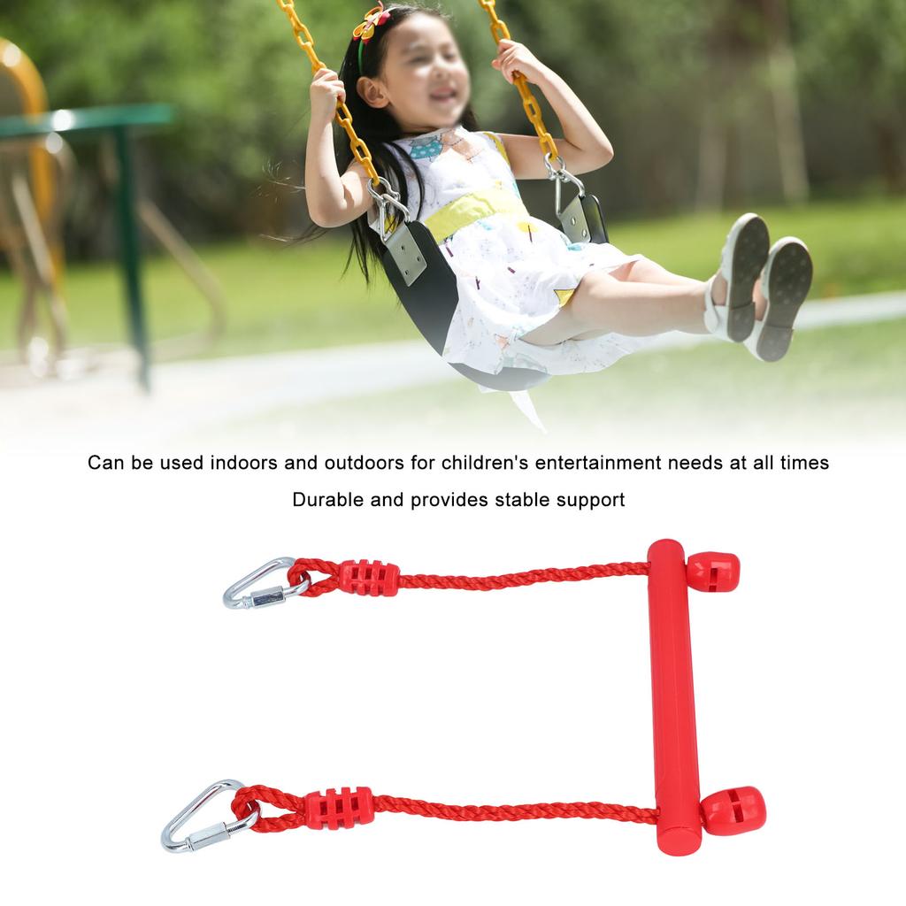 Kids Gym Rotating Wheel Portable Swing Monkey Wheel Set with Rope for Outdoor Indoor Park Blue