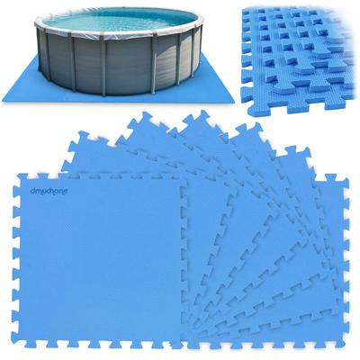 Schaumstoffmatte für den Pool Puzzle 50 x 50 cm 8 Stück