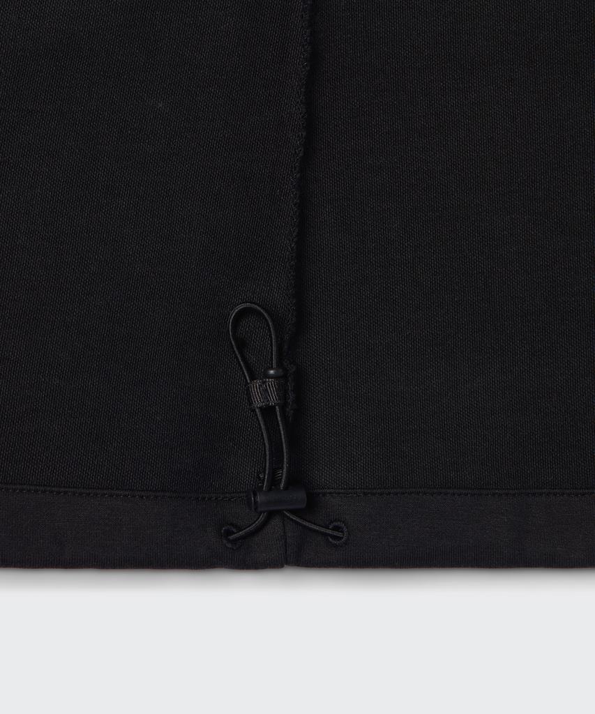 MUSINSA STANDARD WOMAN Women'S Flat Terry Sweat Cargo Long Skirt [Black]