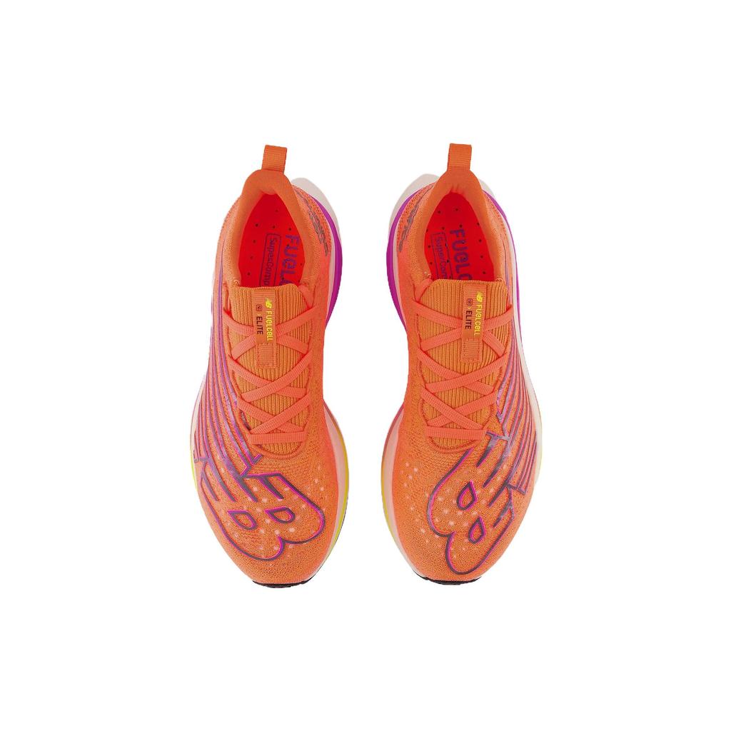 New Balance FuelCell SuperComp Elite v3 Neon Dragonfly Cosmic Rose Damen Sneaker Orange Cosmic-Pineapple WRCELCC3