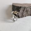 Silver Ring Without Stones, Product Weight 4.75 G (2185987)