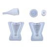 6Pcs Resin Molds for Perfume Bottle,Silicone Resin Casting Molds with Stopper Epoxy Molds Kit for DIY Perfume Bottles
