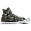 Converse Chuck Taylor All Star Archive High Paint Splatter - Černá Žlutá Unisex Tenisky Bílá A00468F