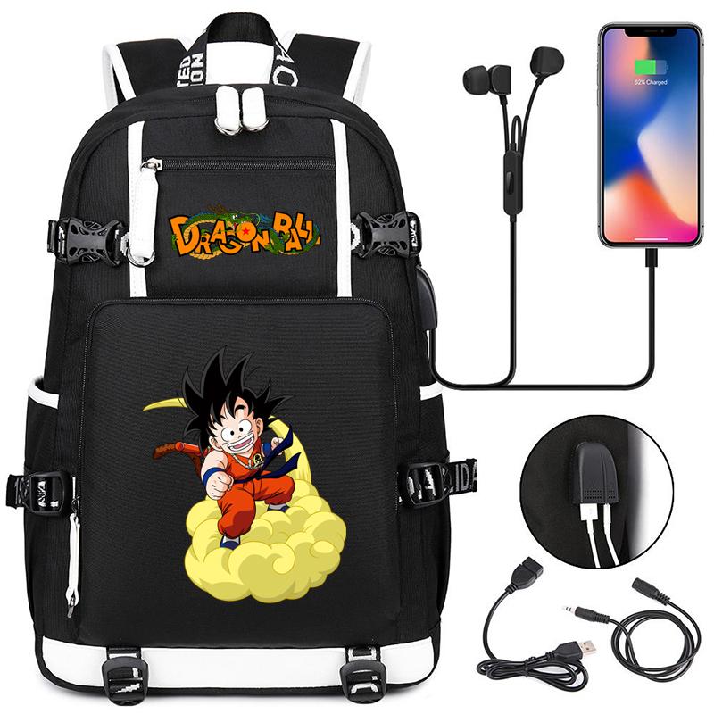 

Аніме Шкільні ранці Goku Рюкзаки з принтами анімеДіти Студенти Мультфільми Книжкові сумки Унісекс Рюкзак Дитячі подарунки Mochilas