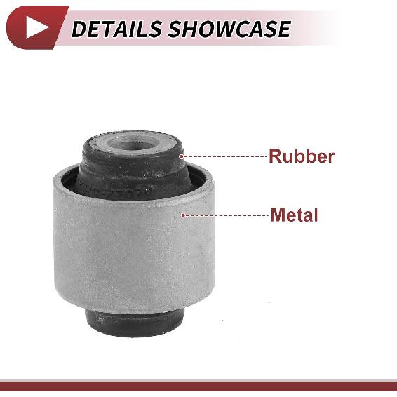 1 Pc Shock Mount Knuckle Bushing for Honda Accord Civic for Acura CL Legend Rear Lower No.52622SH3013