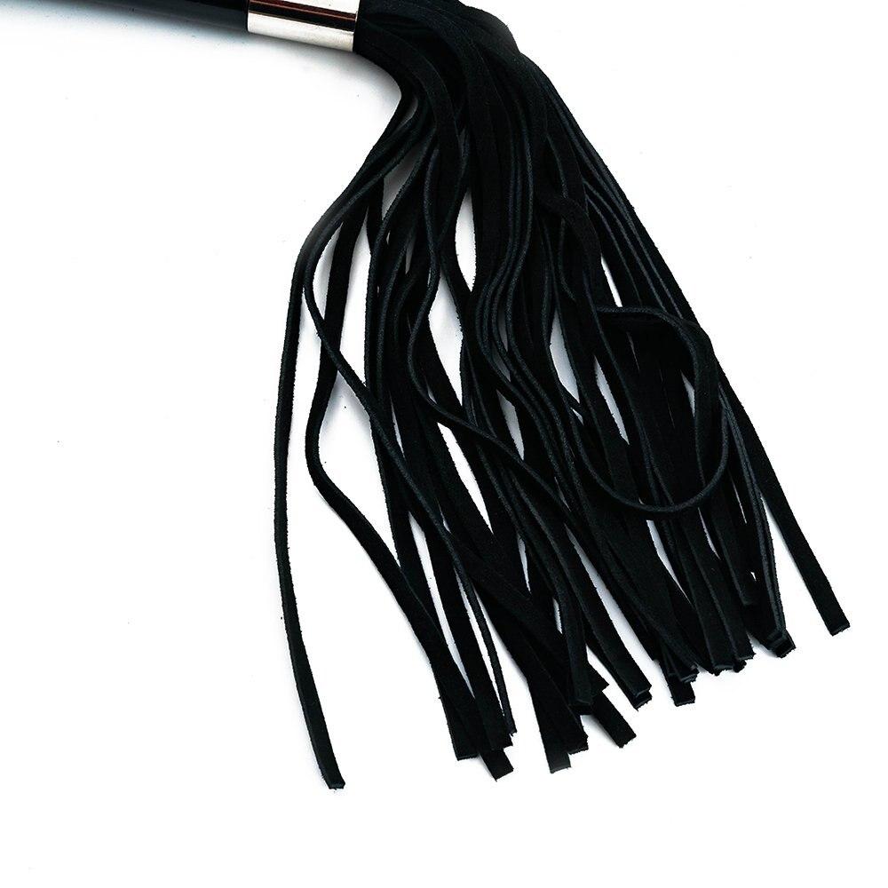 Leather Flogger Spanking Whip Impact Play   Kink Floggers