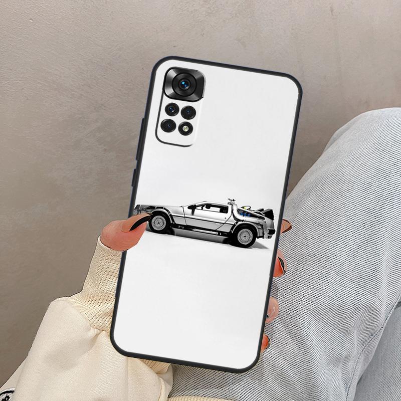 

Back to the Future DeLorean For Xiaomi Redmi Note 13 9 10 11 12 14 15 Pro Plus Case Cover For Redmi 14C 10C 12C 13C 15C Redmi Note 11