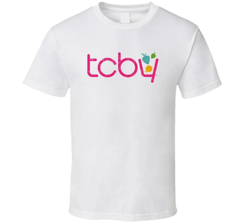 Tcby Cool Popular Food Drink Restaurant Brand Logo Gift T Shirt S
