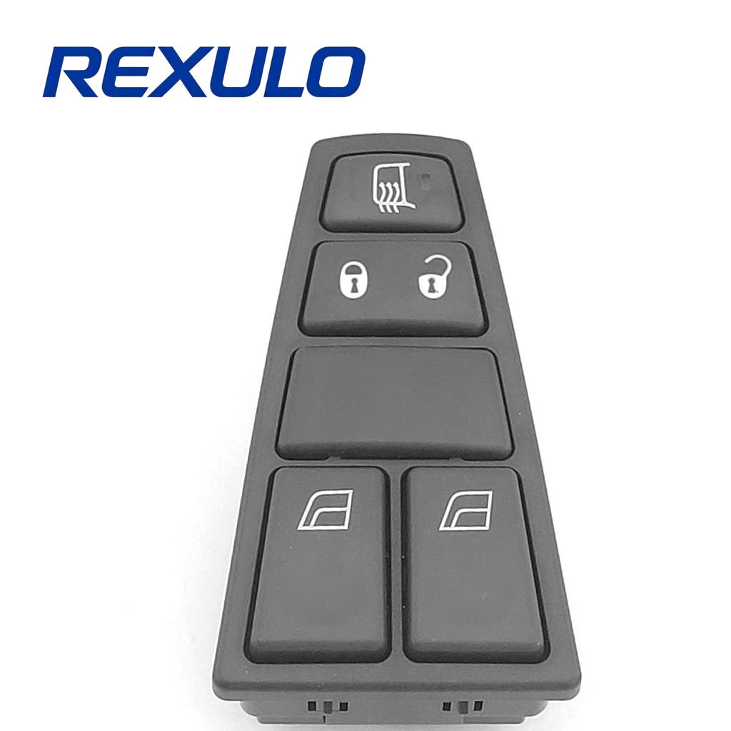21354601 Master Window Switch for Volvo Truck FH12 FM12 FM9 VNL 2004-2012 21277587 20752918 20455317 20452017 18-Pin 24V