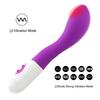 Women Silicone Vibrator 10 Vibration Modes Sex Toy Battery Powered G-Spot Vibrator Clitoral