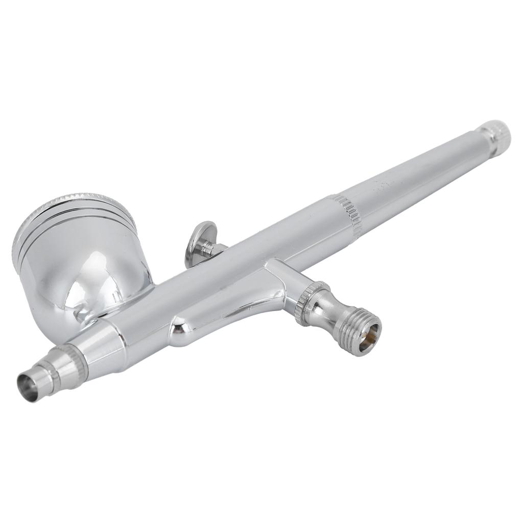 Airbrush Spray Gun Airbrush Sprayer Accessory for Scalp Tattoo Cake Decoration Nail ArtSilver