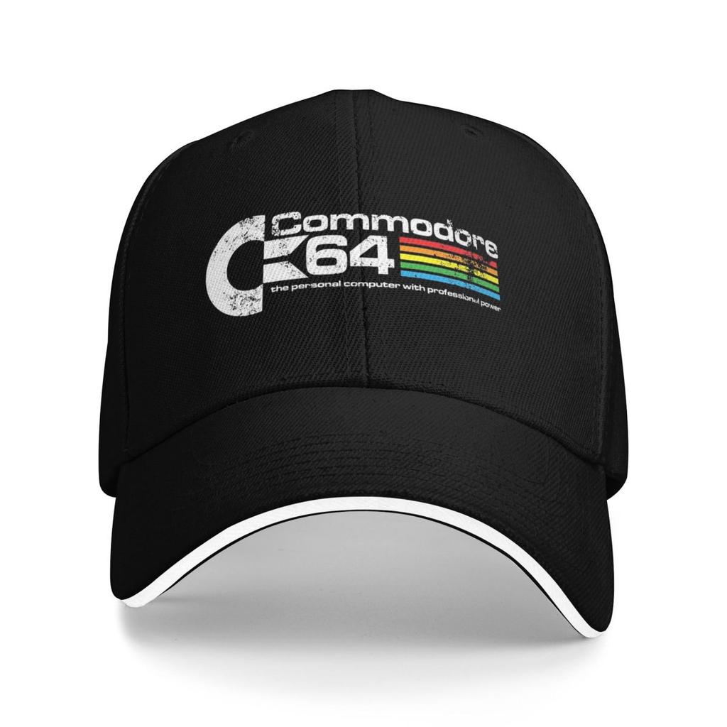 Unisex Baseball Hats Commodore 64 Logo Outdoor Streetwear Summer Sports Baseball Caps Hip Hop Cap Casquette Hats