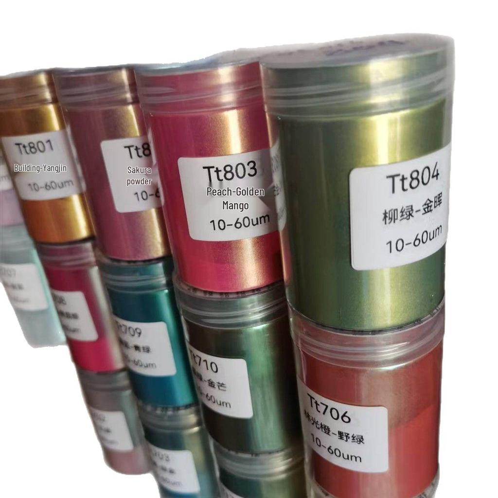 Chameleon Color-Changing Pearlescent Pigment Powder for Eyeshadow Cosmetics
