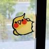 Popular animal acrylic refrigerator magnets cute bird decorative patch acrylic kawaii ornamentation cartoon parrot home decor