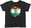 Tennis Sports With India Flag Childrens Kids T-Shirt Boys Girls Gift