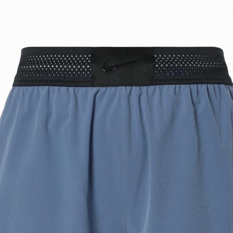 Nike Elite Basketball Training Shorts Men Bottoms Blue 776116-404