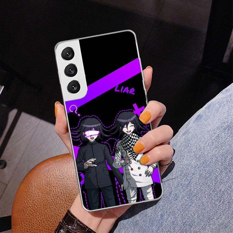 Danganronpa Kokichi Ouma Phone Case For Samsung Galaxy S24 S25 Edge S26 Ultra S23 S22 S21 Plus S20 FE + Personalized Print Cover