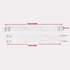 Women Invisible Bra Push-Up Bras Transparent Shoulder Strap Backless Underwear for Party Wedding Dress 75B C-85B C