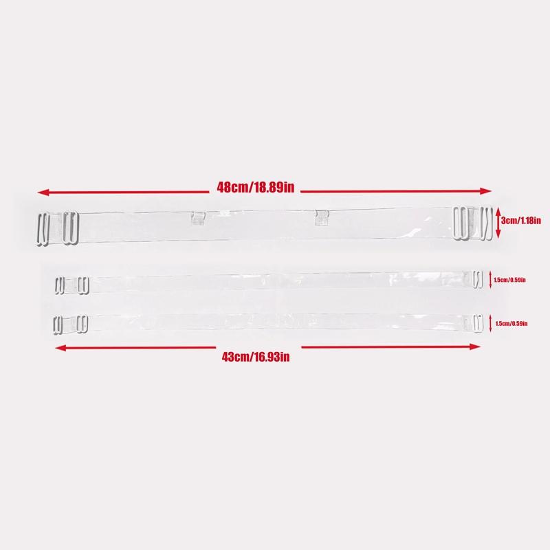 Women Invisible Bra Push-Up Bras Transparent Shoulder Strap Backless Underwear for Party Wedding Dress 75B C-85B C