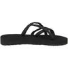 Teva OLOWAHU Mixed B Black on Black Sandals cm Women's 22.0