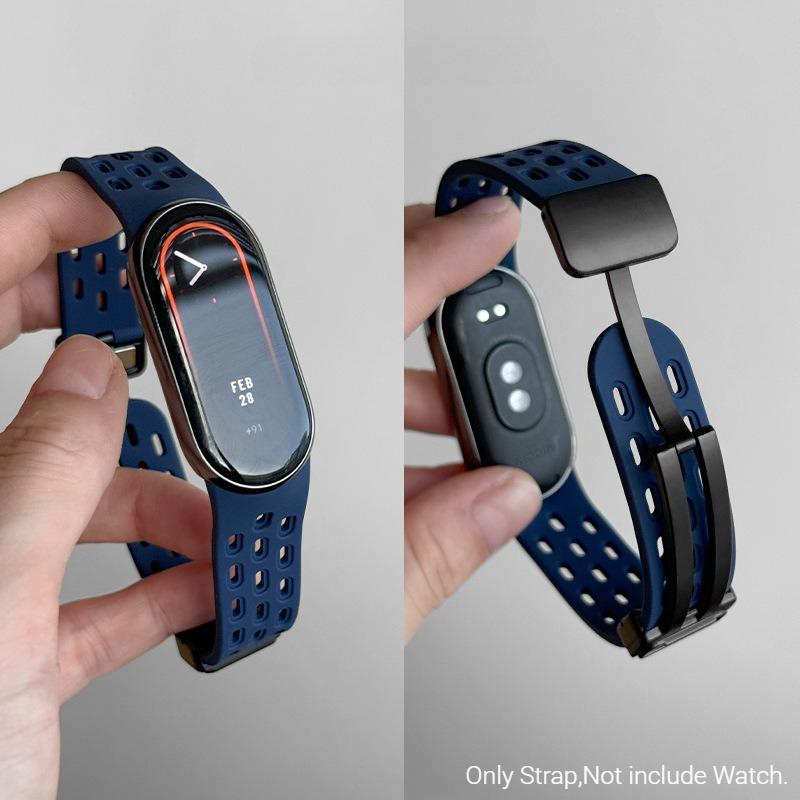 Soft Silicone Strap for Xiaomi Mi Band 11 Correa Bracelet Wrist Miband 10 Sport Waterproof Replacement Strap for Xiaomi Band 9/8