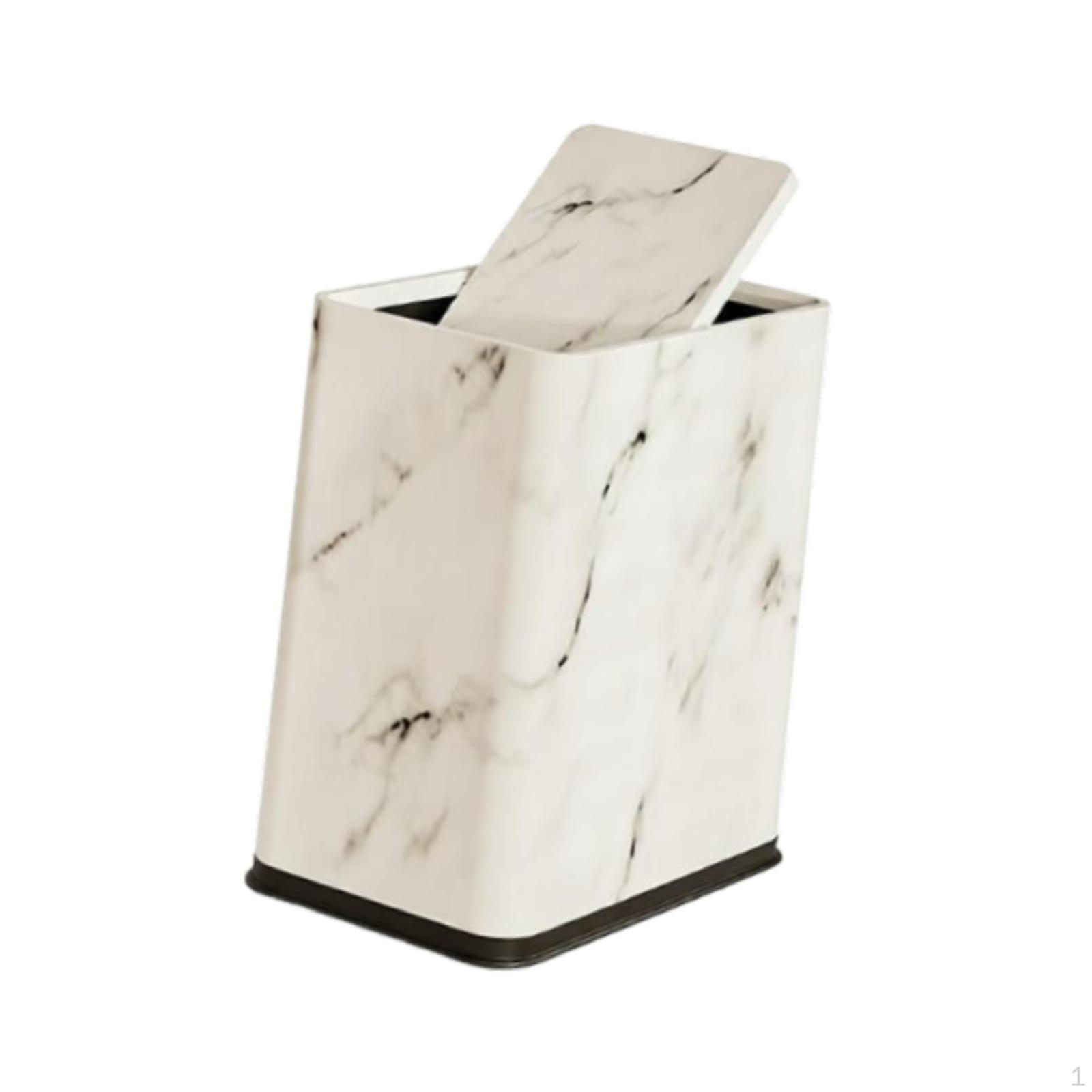 

Bin with Lid, Narrow for Restaurant, Children s Room And Home White