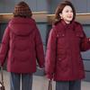 Modna damska kurtka puchowa średniej długości, pogrubiona - Kolekcja Zimowa 2025 dla stylowych młodych mam i kobiet w średnim wieku