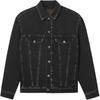 Levis American Vintage Losse Pasvorm Lange Mouwen Denim Jas Heren Jassen Zwart 002HR-0000