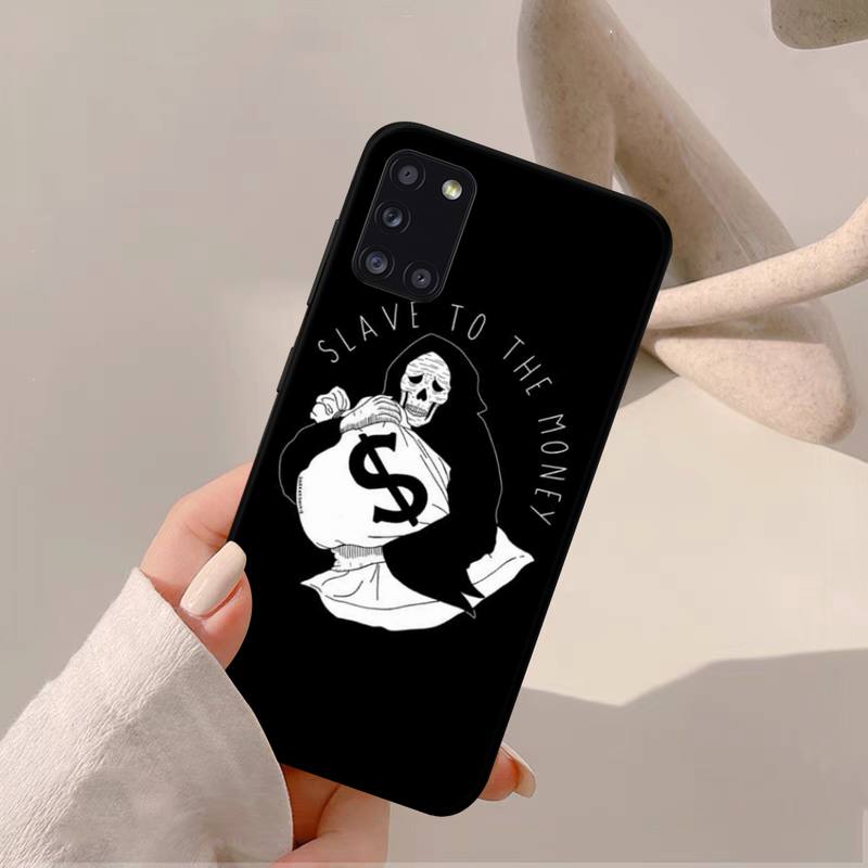 

Чехол для телефона Yinuoda с забавным черепом и валютой для Samsung A 51 30s 71 21s 10 70 31 52 12 30 40 32 11 20e 20s 01 02s 72 Samsung A91