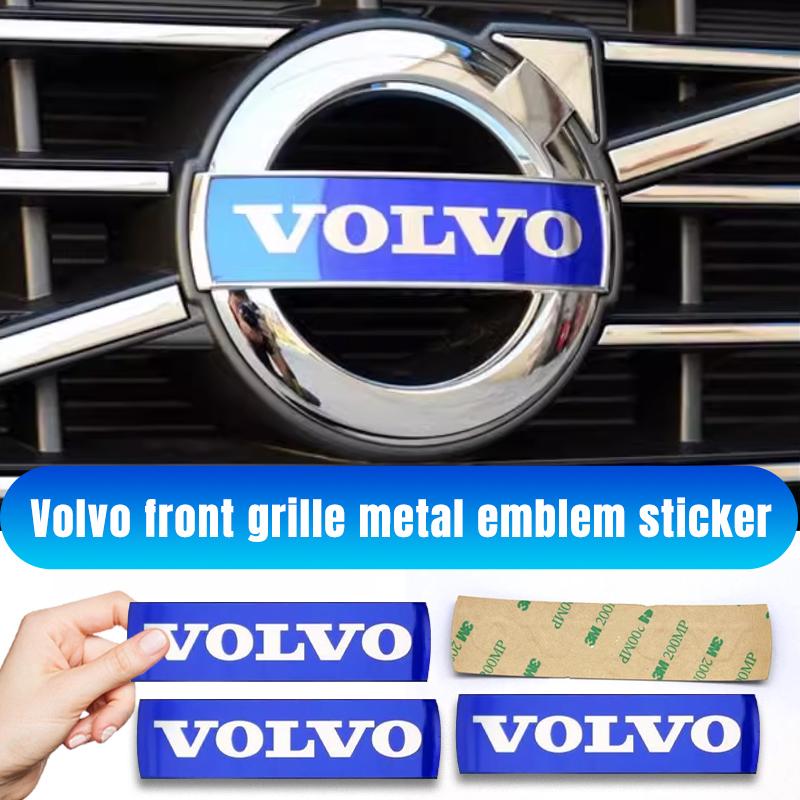 VOLVO XC60 S60 XC70 XC90 S40 V40 V60 Eesmise iluvõre embleem märk Tagumise pagasiruumi märk Kleebis Rooliratta kleebis Tarvikud