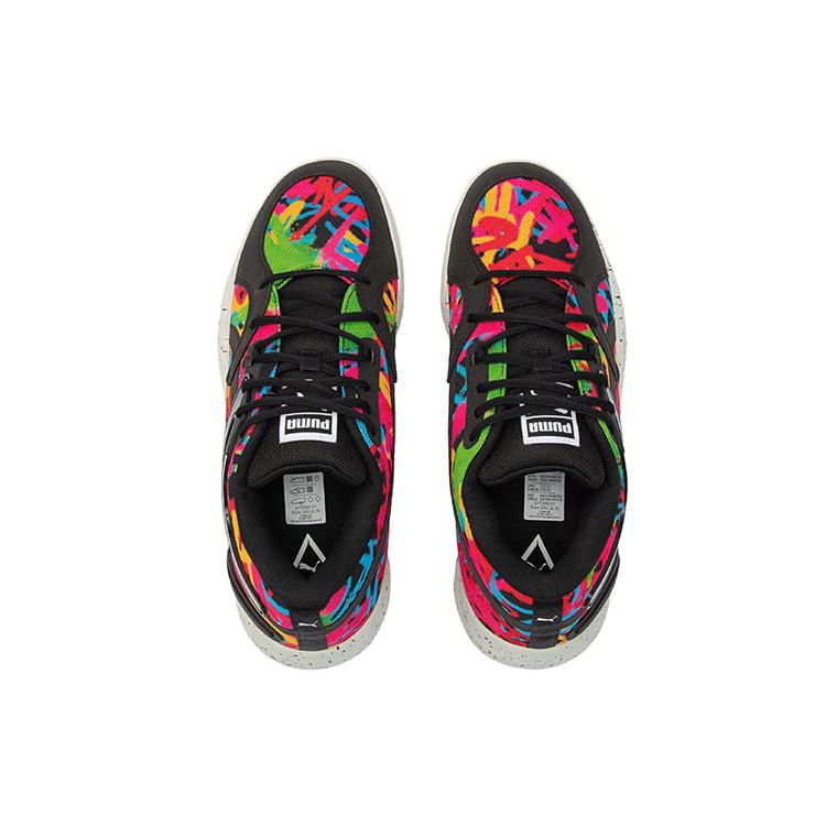 PUMA Trc Blaze Court 'Black Red Blue' (Unisex) Basketball Shoes 377296 01