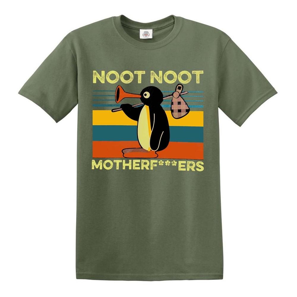 Pingu Noot Noot TShirt Unisexs Funny Motherfckers Offensive Rude Funny Top Tee