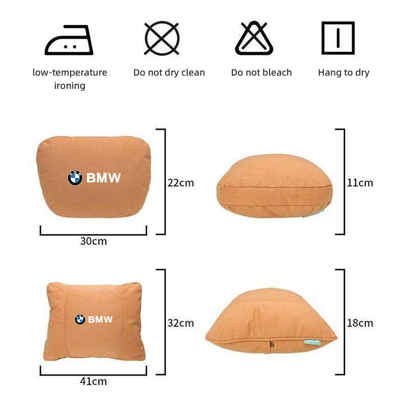 Top Car Headrest Neck Support Waist Cushion For BMW E46 E60 E90 E39 E87 E36 E92 E70 E91 X3 X5 X1 X2 X4 X6 X7 E28 E30 E34 E53 E61 rlzh86
