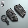 For BMW 3 5 7 Series X1 X3 X4 X5 X6 G20 G30 G05 G01 G02 Zinc Alloy Silver Car Key Case Keyless Cover Key Shell Car Accessories