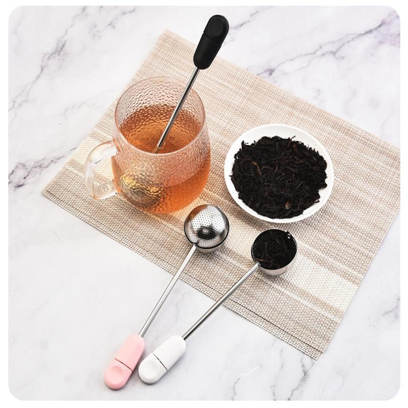 Stainless Steel Mesh Twisting Tea Ball Infuser Fine Mesh Filter Leaf Tea Steeper Strainers Reusable Tea Infuser For Loose Tea