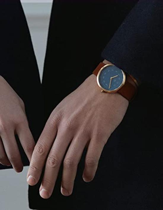 Maven Watches 40mm Artisan Series Minimalist Fashion Watch BROWN (MUSTANG 40MM)