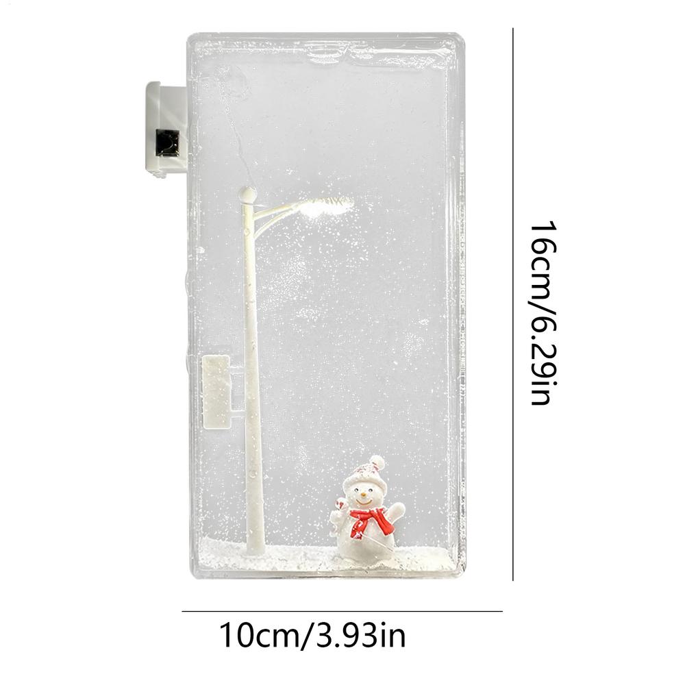 Handmade Night Lamp Kit Christmas Snowman Bedroom LED Night Light Handmade Atmosphere Light For Desktop Bedroom