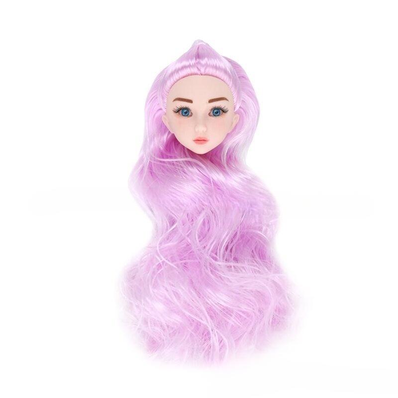 One Pie Head for 1/6 Lady Doll 32cm Supermodel Doll's Head Acssories Dress Up Toy