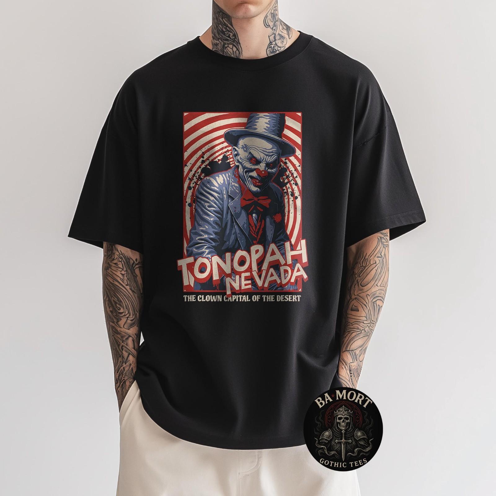 Tonopah Nevada The Clown Capital Of The Desert T-Shirt S