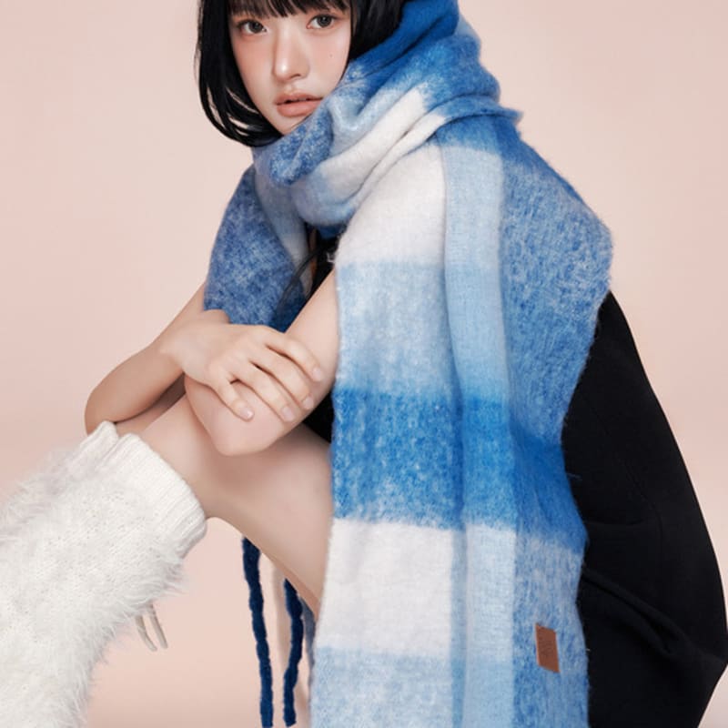 

RECLOW SNOW CHECK MUFFLER BLUE FREE