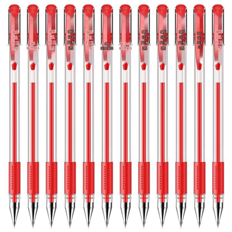 Deli 6600ES Carbon Ink Gel Pen