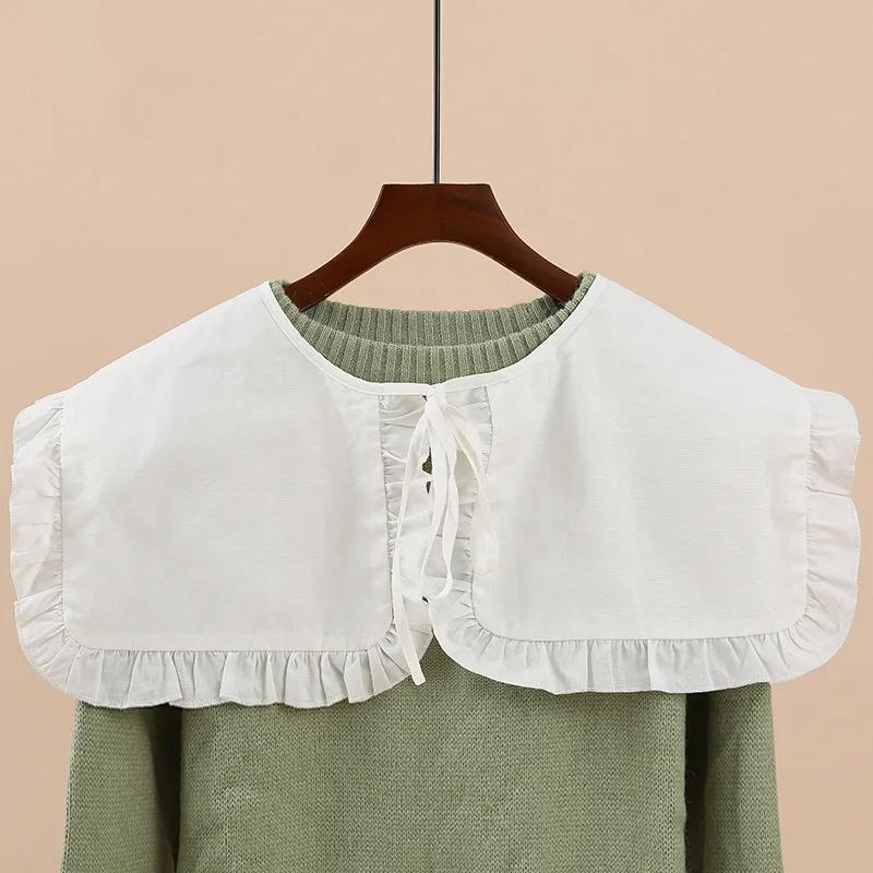 Perfect Match Women'S Shirt Fake Collar  Vintage Lace Embroidered False Collar Shirt Blouse Sweater Decorative Shirt Detachable Collar