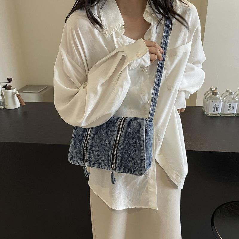 Genți Denim Genți Femei Sute Crossbody Premium Capacitate Mare Genți Messenger