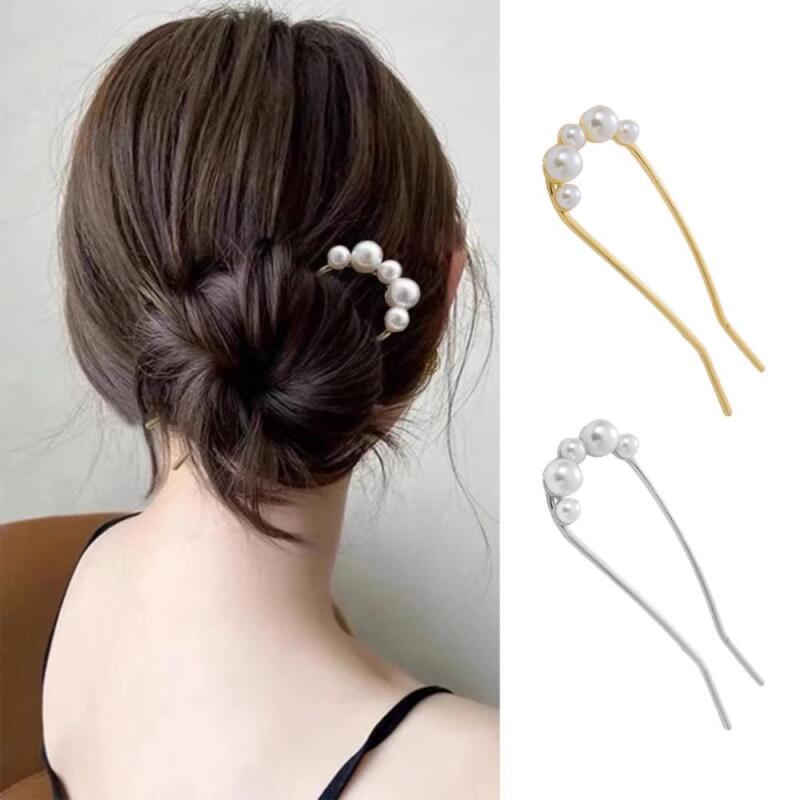 Pearl hairpin, guest, host, bride, hanbok, citron hairpin gold