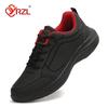 YRZL Men Sport Shoes Leather Running Shoes Outdoor Waterproof Sneakers Men Lightweight Men Athletic Sneaker Tenis Masculino